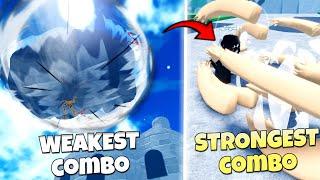 STRONGEST COMBO with EVERY FRUIT (FRUIT BATTLEGROUNDS)