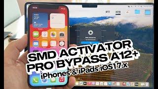SMD Activator pro Bypass icloud for latest iphones and ipads A12 + iOS17.x supported