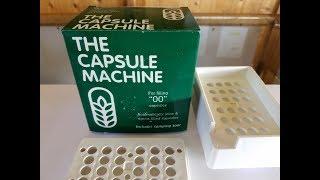 The Capsule Machine, How to fill 00 capsules a fast and easy way