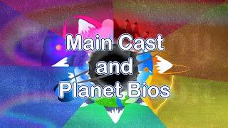 Main Cast and Planet Bios(Bunnie: Crystals of Light)