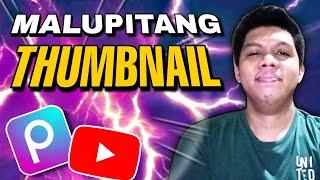 PAANO MAG EDIT NG THUMBNAIL PICTURES SA PICSART 2023 | UPDATED BASIC TUTORIAL | Youtube Step by Step