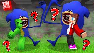 JJ and Mikey Became SCARY SHIN SONIC Exe in Minecraft - Maizen