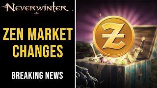 Premium Race Changes | Neverwinter Zen Market Update