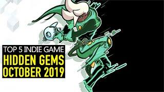 TOP 5 Indie Games HIDDEN GEMS for OCTOBER 2019