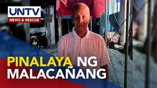 Pinakamatandang political prisoner sa bansa, pinalaya na sa utos ng Malacañang