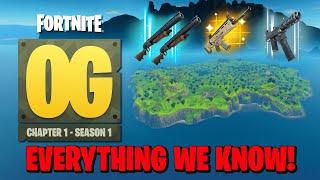 Fortnite Chapter 1 OG - Everything We Know!