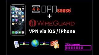 Wireguard VPN Client auf dem iOS iPhone konfigurieren