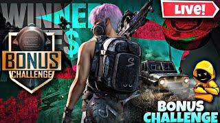 BONUS CHALLENGE LIVE WITH @McPuff GAMING  // ASK ME ANYTHING // PUBG MOBILE BONUS CHALLENGE LIVE