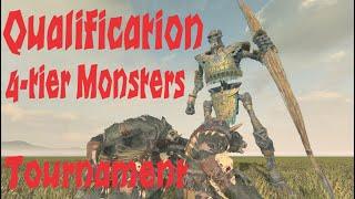 Qualification of 4-tier Monsters Duels Tournament - Total War Warhammer 2