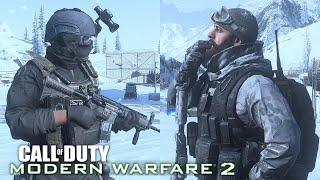 USMC Force Recon vs Spetsnaz - MODERN WARFARE 2 REMASTERED NPC Wars