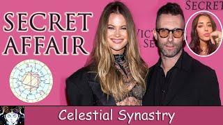 Adam Levine Behati Prinsloo CHEATING DETAILS EXPOSED! Astrology Synastry Chart