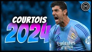 Thibaut Courtois 2024 ● Real Madrid Wall ● Impossible Saves - FHD