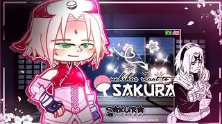 Uchihas react to Sakura Haruno |Gacha Club|  | Sakura Senseia