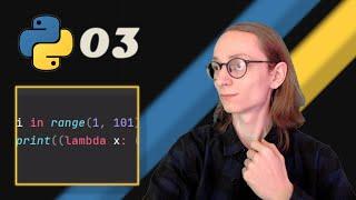 Advanced Python - Lambda Function, Filter and Map #03