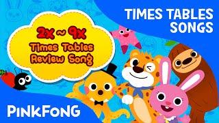 2x~9x Times Tables Review Song | Times Tables Songs | PINKFONG Songs for Children