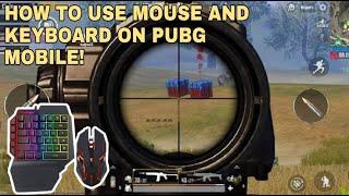(TAGALOG) TUTORIAL ON HOW TO USE MOUSE AND KEYBOARD IN PUBG MOBILE!