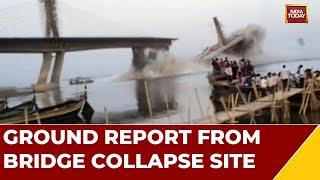 Ground Report From Under-Construction Bhagalpur Bridge Collapse Site; Probe Ordered