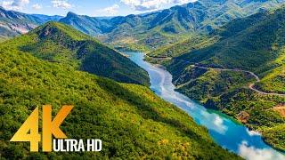 4K Drone Footage - Incredible Nature of Albania from the Height of Bird's Flight - Short Version