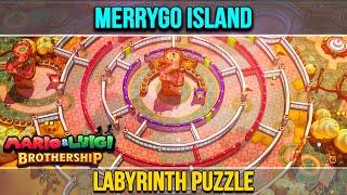 Merrygo Island Labyrinth (Maze) Puzzle Mario & Luigi Brothership