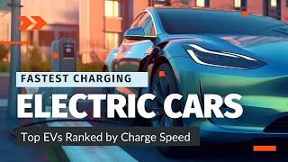 Fastest Charging Electric Cars 2023. Top EVs Ranked by Charge Speed