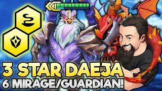 3 Star Daeja - 6 Mirage/Guardian Carry!! | TFT Uncharted Realms | Teamfight Tactics