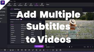 How to Add Multiple Subtitles to YouTube Videos in Any Language | AI Video Translation