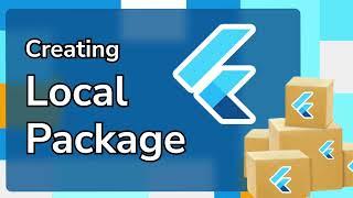 Creating local/internal package in flutter app | package creation in flutter project | custom widget