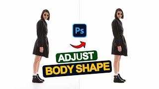 How to Change Body Shape in Adobe Photoshop | Photoshop Tricks 2025