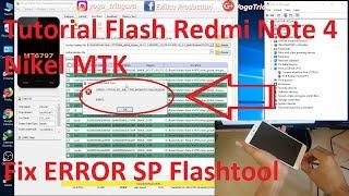 Tutorial Flash Redmi Note 4 MTK (Nikel)