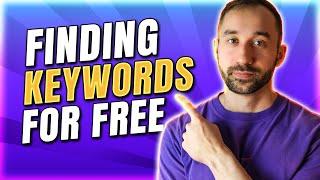 5 Ways to find Keywords (FREE)