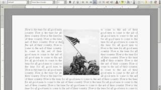 OpenOffice Tutorial: How To Insert And Adjust An Image