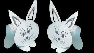 Crafts | Paper Crafts | Easy Paper RABBIT | Craft Ideas | Paper RABBIT | DIY