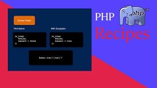 Practical way to handle booleans in PHP | PHP Tutorial