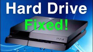 PS4 How To FIX Your HARD DRIVE (Without opening PS4)