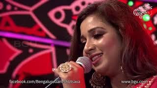 HOOVINA BAANADANTE | From Birugaali | By Shreya Ghoshal | 60th Bengaluru Ganesh Utsava  2022 |