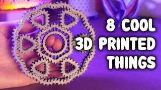 8 Awesome 3D Printed Things // TIMELAPSES on the ELEGOO Neptune 4 Plus 3D Printer