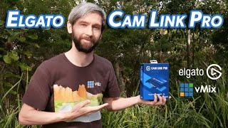 Elgato Cam Link Pro...Will it work with vMix? Affordable 4 input HDMI capture card.