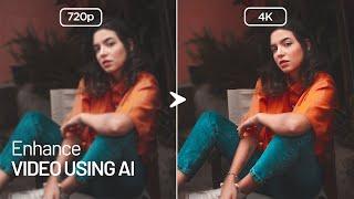 Enhance video using AI - AVC Labs Video Enhancer AI | Tutorial
