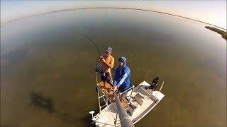 Sight Casting Red Fish Aransas Pass TX