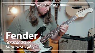 Fender Stratocaster Sunburst 1964 played by Rowdy Prins | Demo