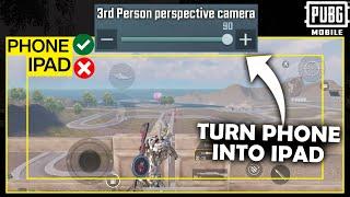 Is 90 3rd Person Perspective Camera(TPP FOV) Better? | iPad vs Phone | PUBG MOBILE/BGMI