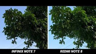 Infinix Note 7 VS Redmi Note 8   Camera Comparison