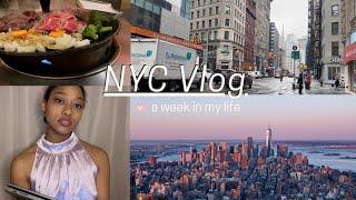 A week in my life in nyc | Auditions, Gym, Just Dance, and Restaurants