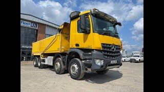 MERCEDES AROCS 3240 8X4 *EURO 6* STEEL TIPPER 2015- SF64 AXN