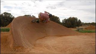 Rebuilding a Berm Time-lapse + Test Ride