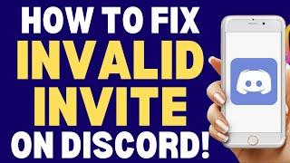 How To Fix Invalid Invite On Discord 2024 | How To Always Tutorials