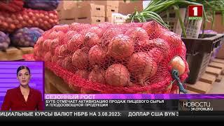 БУТБ отмечает активизацию продаж пищевого сырья и плодоовощной продукции