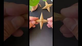 How to make a star in 10 seconds #diy #oragami #diycrafts #viralvideo #shorts #helpful #diyprojects