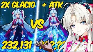 Carlotta Glacio vs ATK 3 Cost Build Best 3 Cost Echo attack + Glacio Wuthering Waves