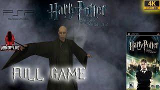 Harry Potter and the Order of the Phoenix (PSP Version) Full Game - Longplay - 4K - No Commentary 